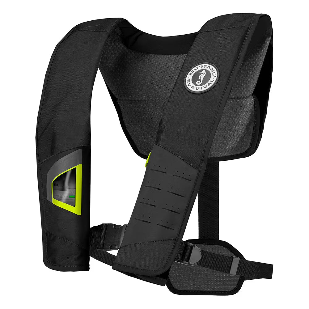 Black/Fluorescent Yellow-green Automatic Inflatable PFD Z1099