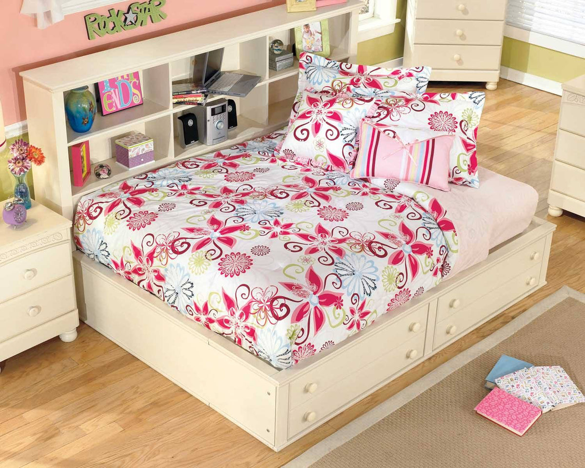 Twin Bookcase Bed H946