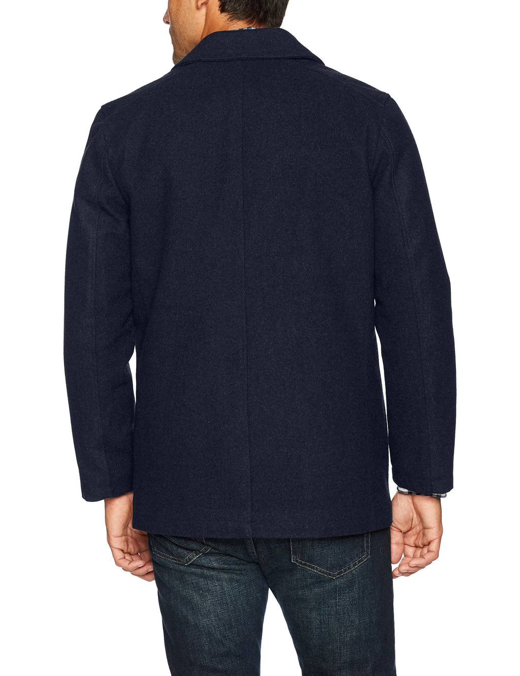 Blue Wool Blend Peacoat J898