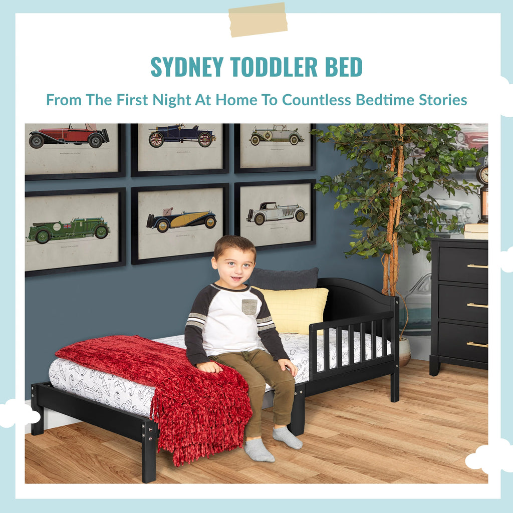 Black Toddler Bed R1305