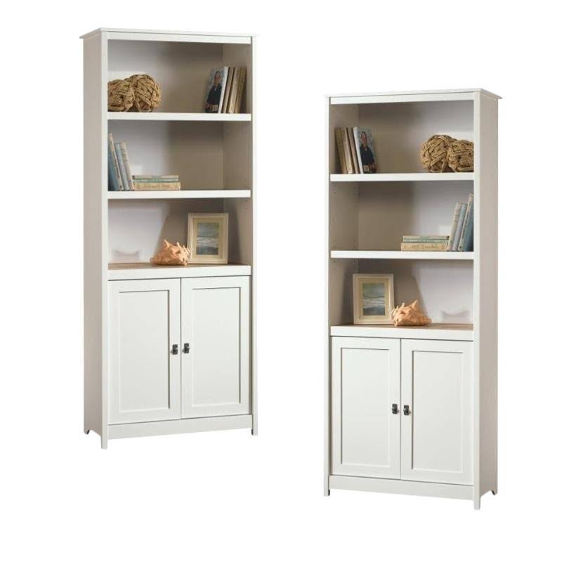 3 Shelf Bookcase in Soft White F5547
