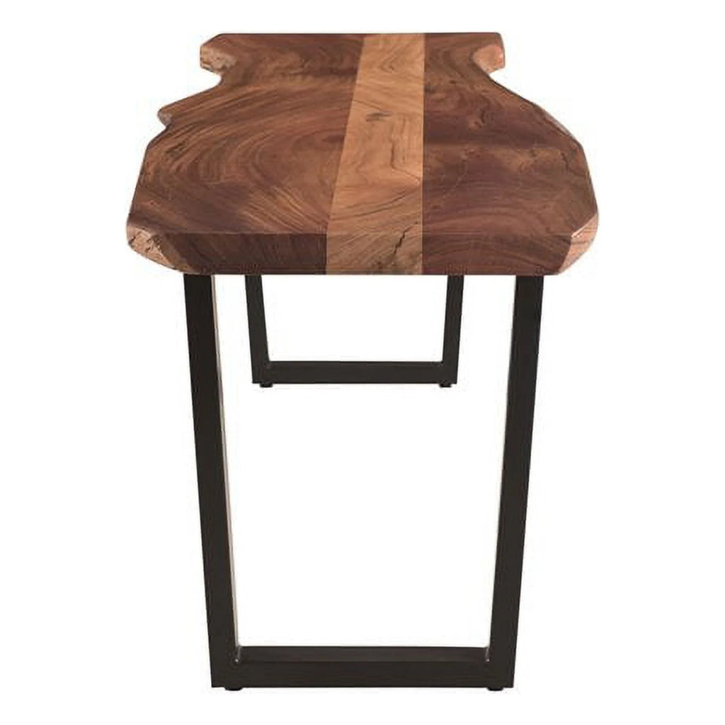 66" Live Edge Solid Wood Dining Bench C25748