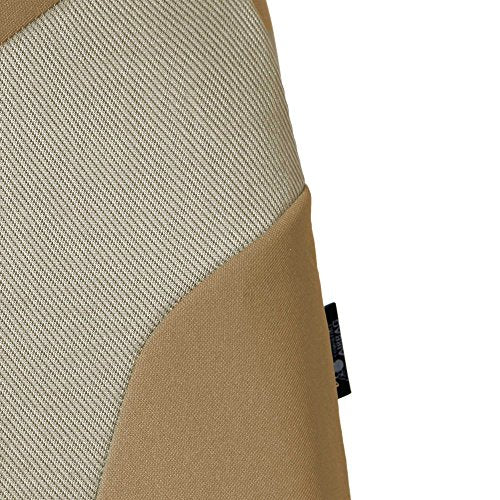 Beige Twill Car Seat Covers Full Set R2008