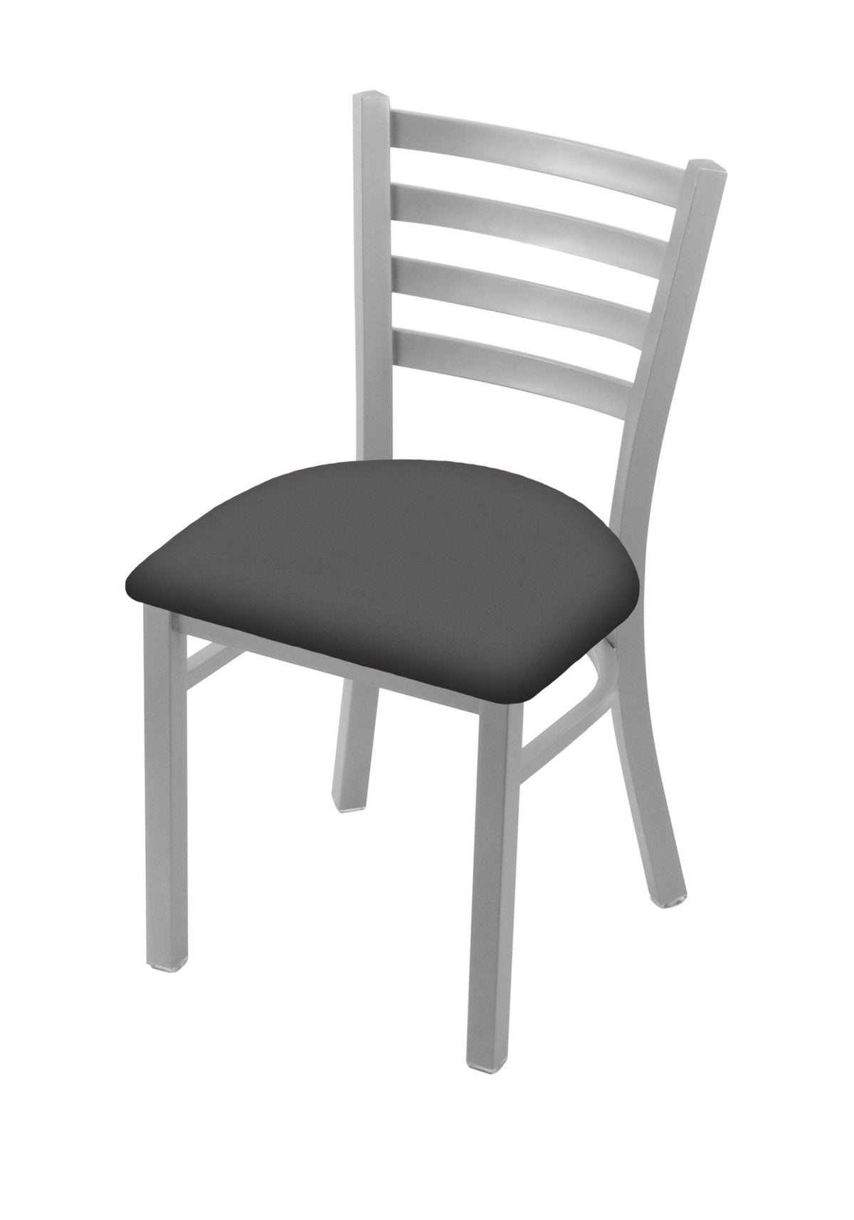 18x22 Chair with Anodized Nickel Finish and Graph Poppy Seat A1220