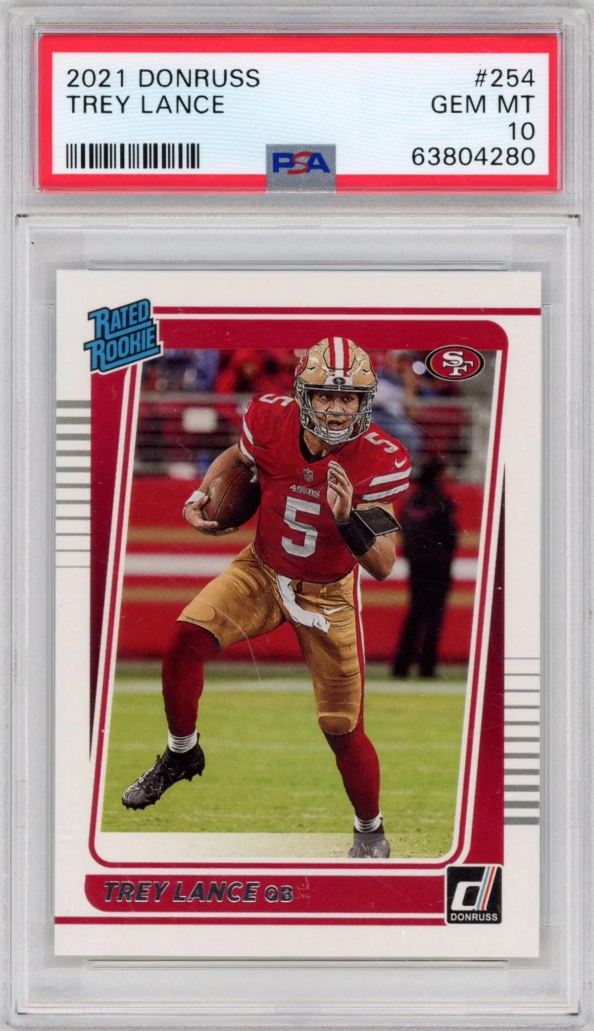 PSA 10 Rated Rookie Football Card F288