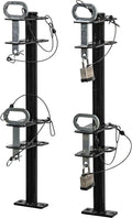 2 Channel Lockable Trimmer Rack, Black X59110