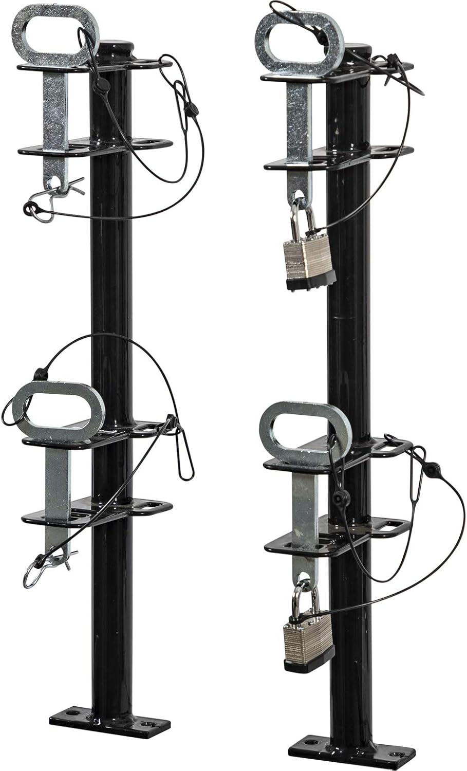 2 Channel Lockable Trimmer Rack, Black X59110