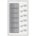 White Vertical Water Resistant Panel M2196