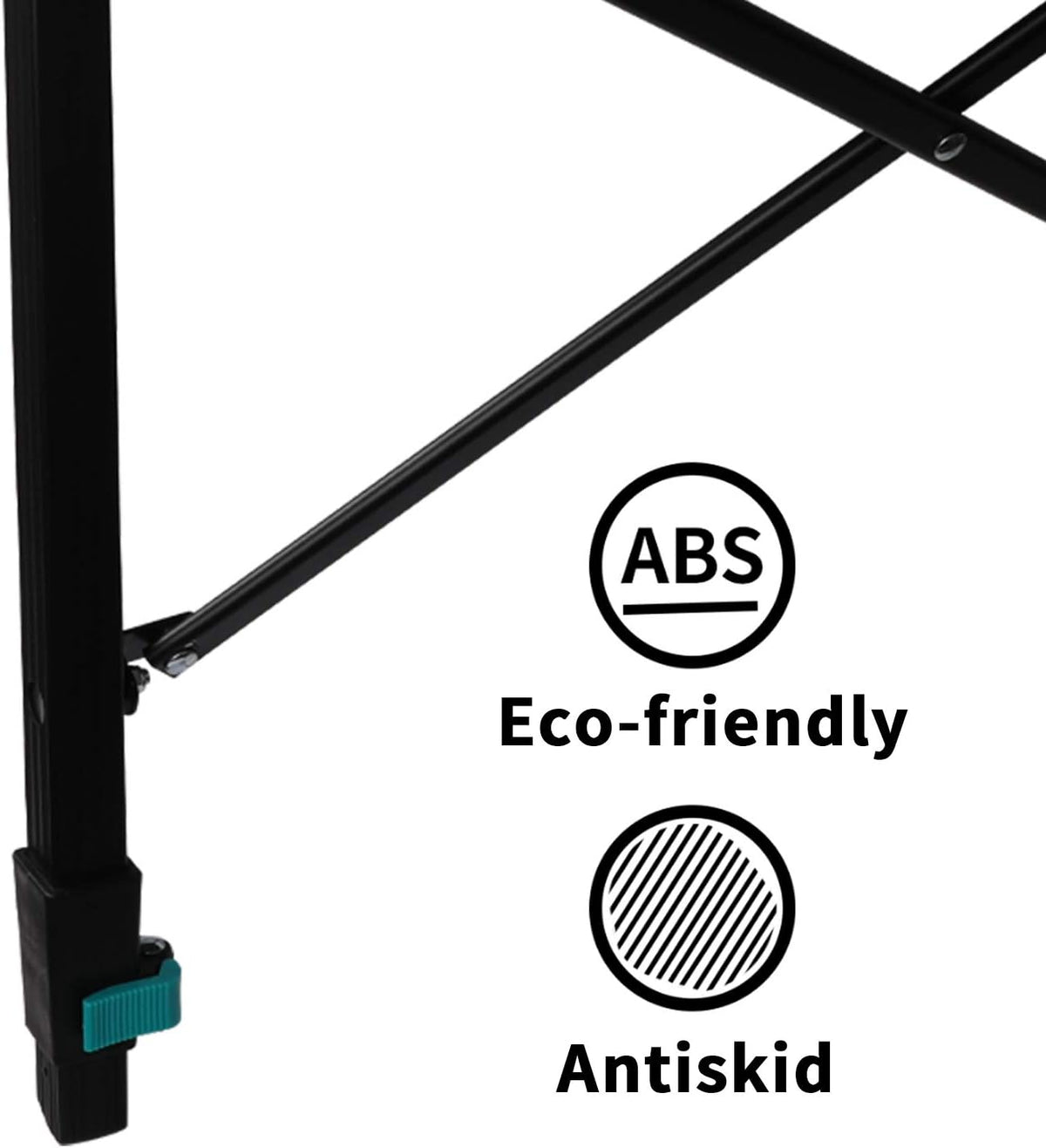 Height Adjustable Aluminum Folding Camping Table with Carry Bag Y942118
