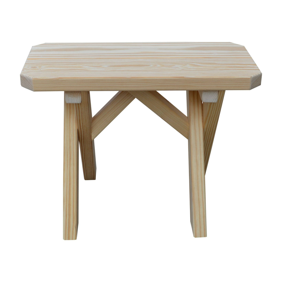 Caribbean Blue Crossleg Bench D506367