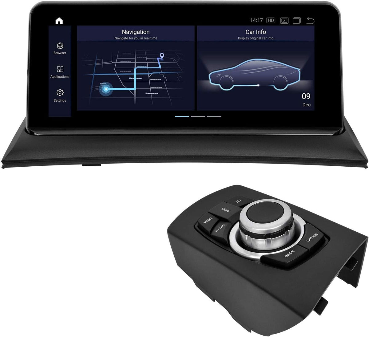 10.25 IPS Touch Screen CarPlay Android Auto for BMW X3 R2563