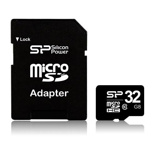 32GB microSDHC Class 10 Memory Card with SD Adapter J916179