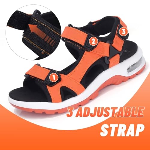 Mens Athletic Sandals Non-slip Sport Casual Beach Sandals Z941