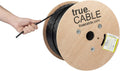 Pink 1000ft Cat6A Riser UTP Bulk Ethernet Cable X65289