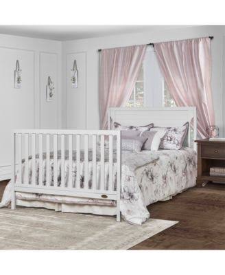 Black 5 in 1 Convertible Crib E2158