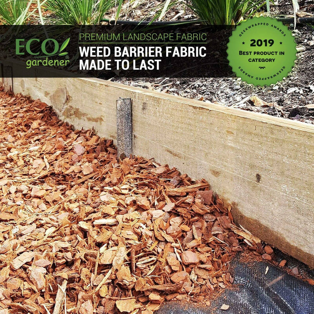 5oz Pro Garden Weed Barrier Landscape Fabric O673434