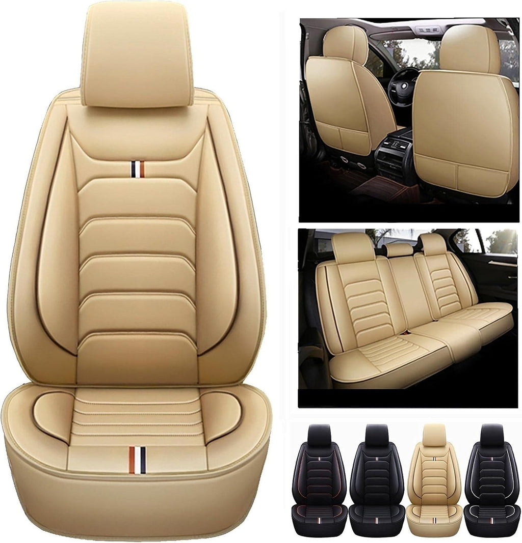 Waterproof PU Leather 5-seat Car Seat Covers O35065