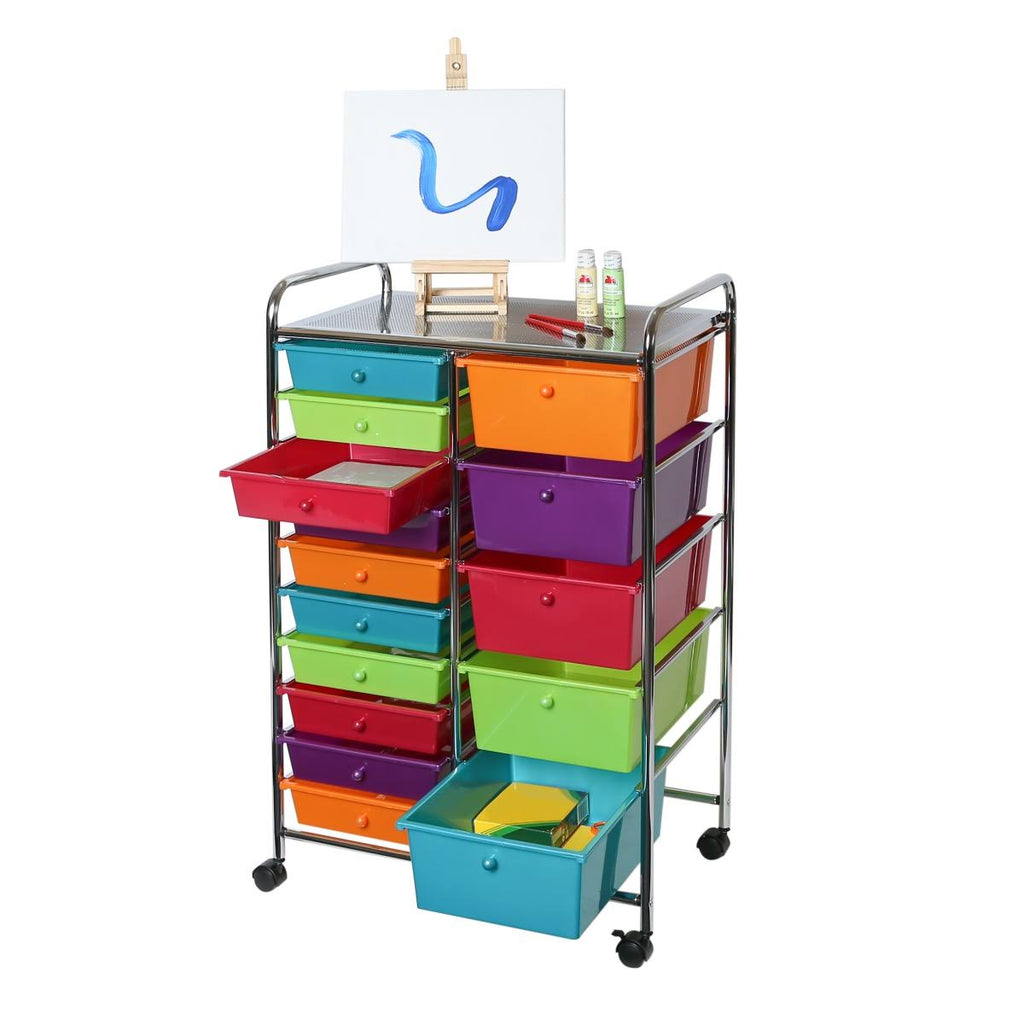 15 Drawer Organizer Cart J2361