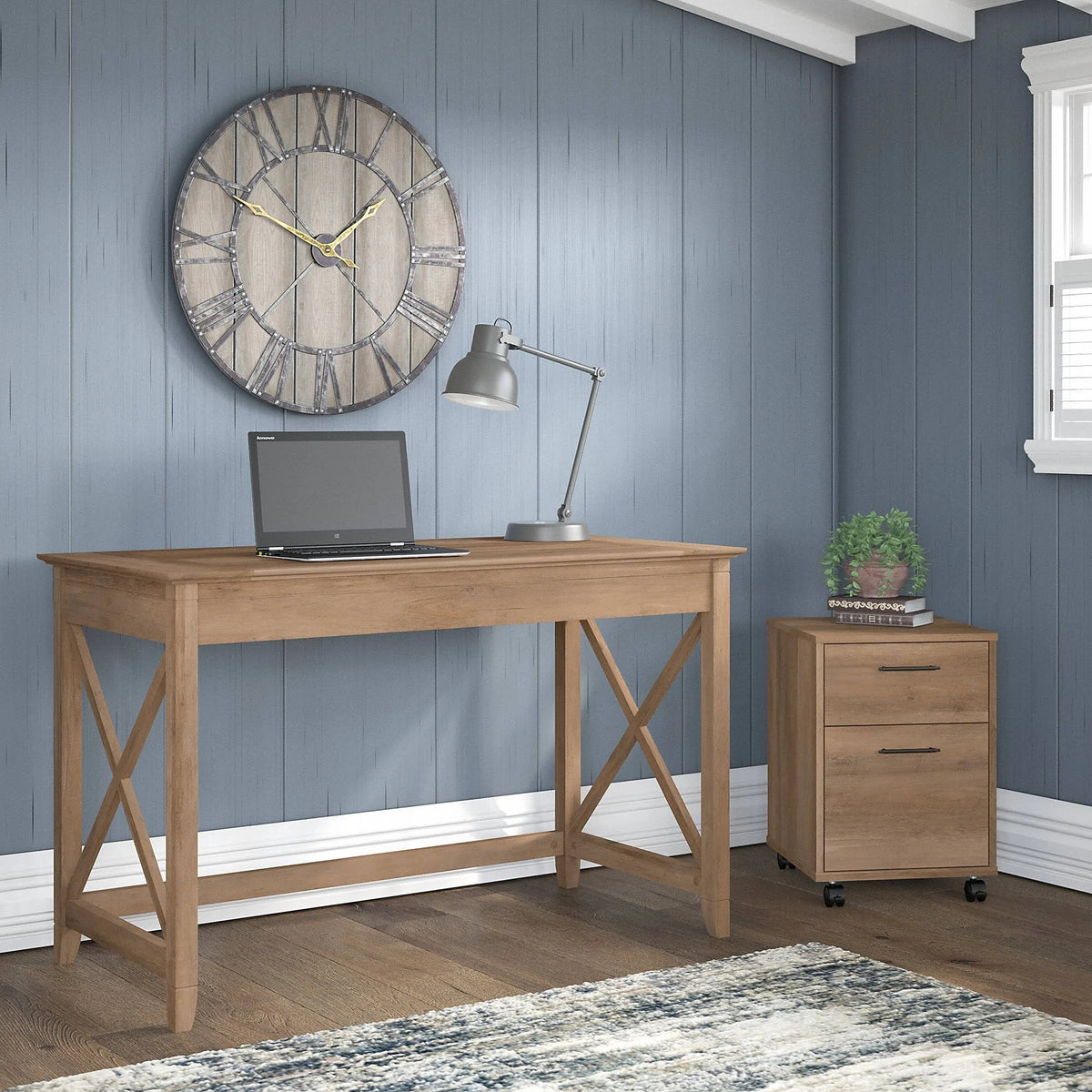 Rectangular Table Set with Drawer Cabinet T901