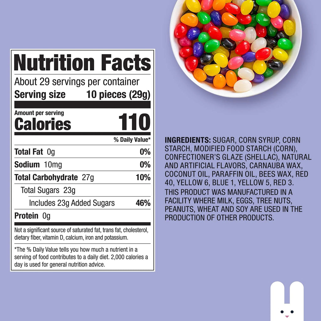 30 oz Jelly Beans Resealable Bag C536