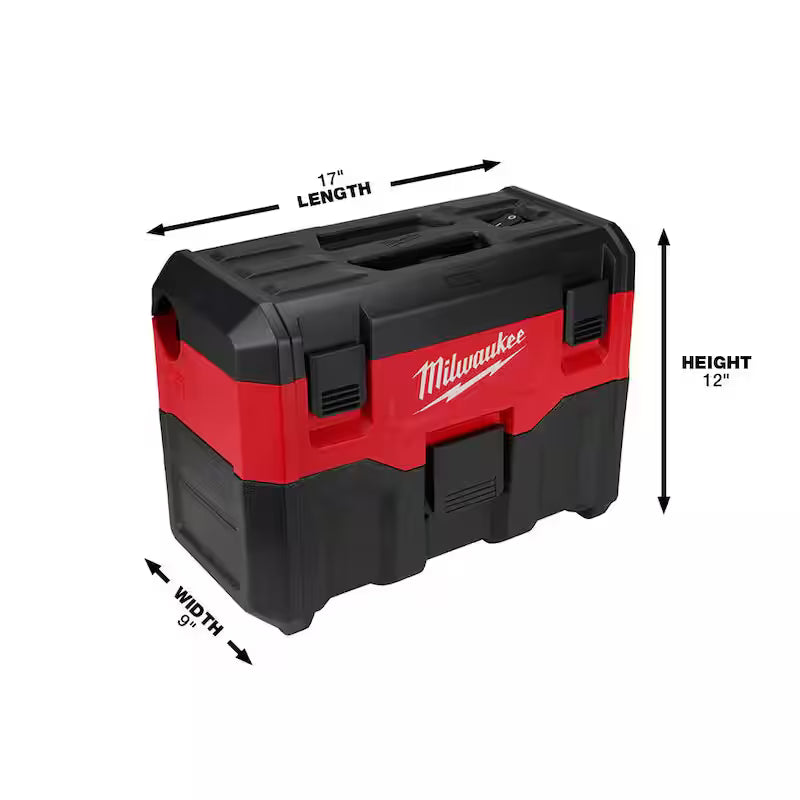 18-Volt 2 Gal. Cordless Wet/Dry Vacuum with Automotive Kit D34578