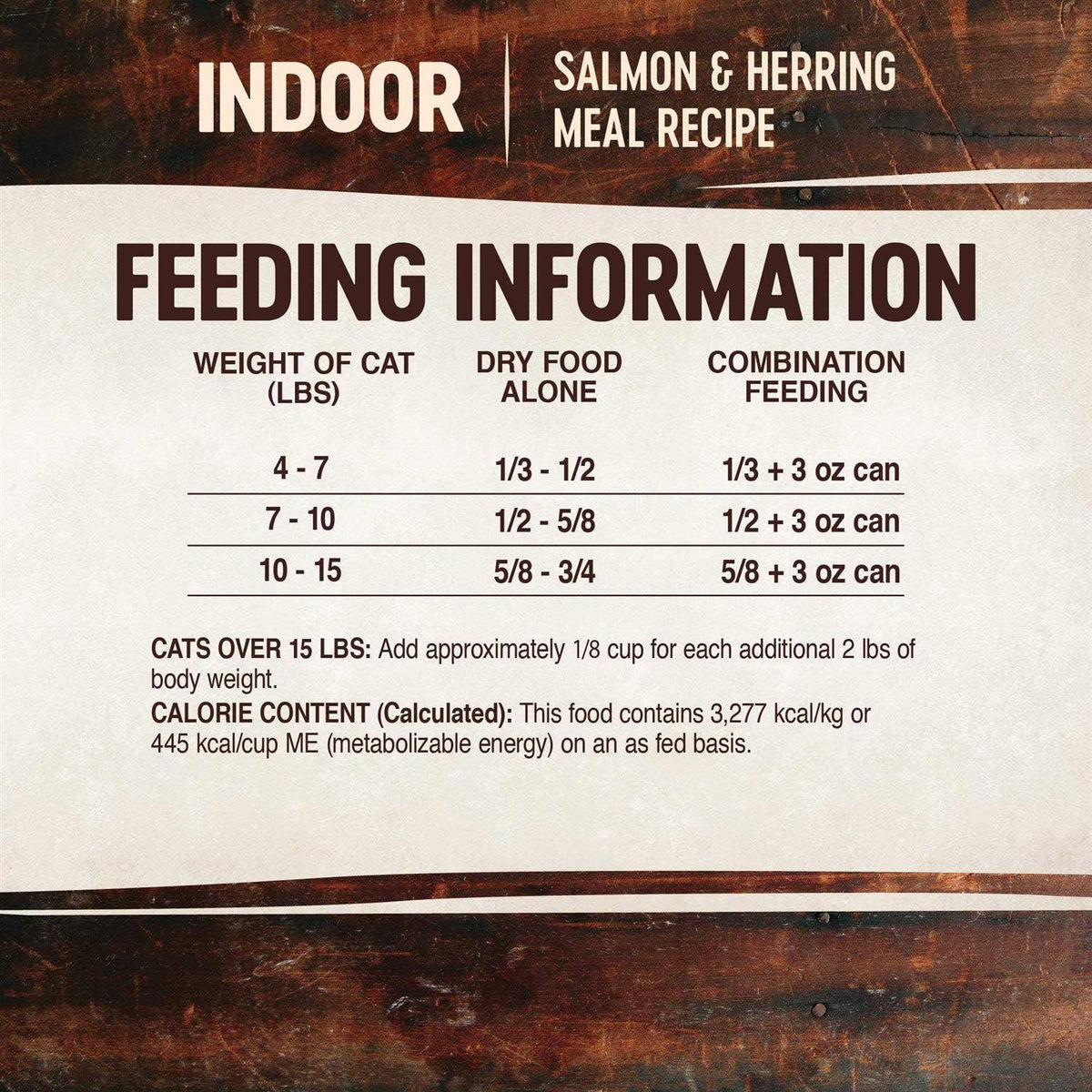Grain-Free Indoor Salmon & Herring Meal Dry Cat Food G734781