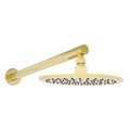 Polished Gold Shower Faucet and Handle B757