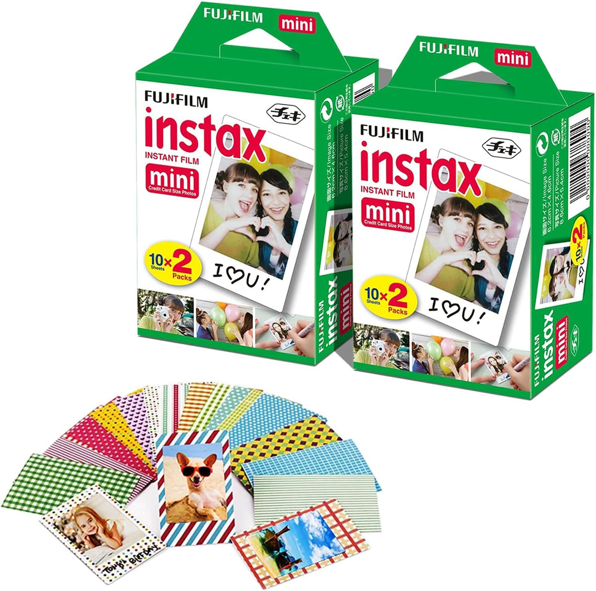 40 Photo Sheets Instax Mini Instant Film J61562