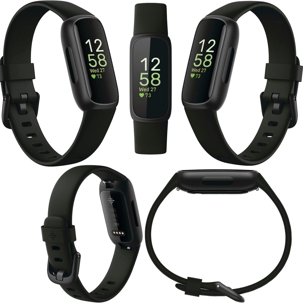 Black Activity Tracker with Heart Rate Q49927