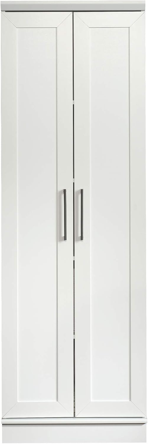 Soft White Storage Cabinet D688