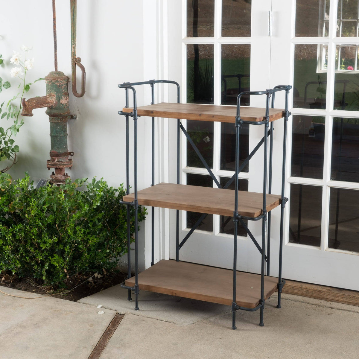 3 Shelf Firwood Bookcase S7497