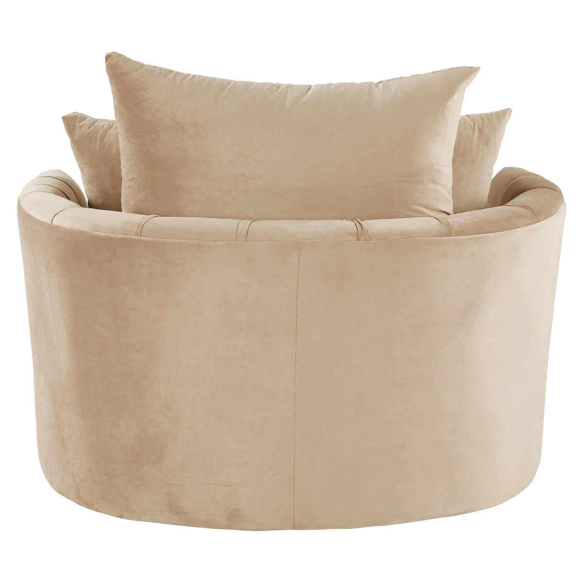 Beige Tufted Accent Chair R9822