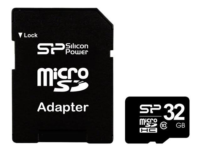 32GB microSDHC Class 10 Memory Card with SD Adapter J916179