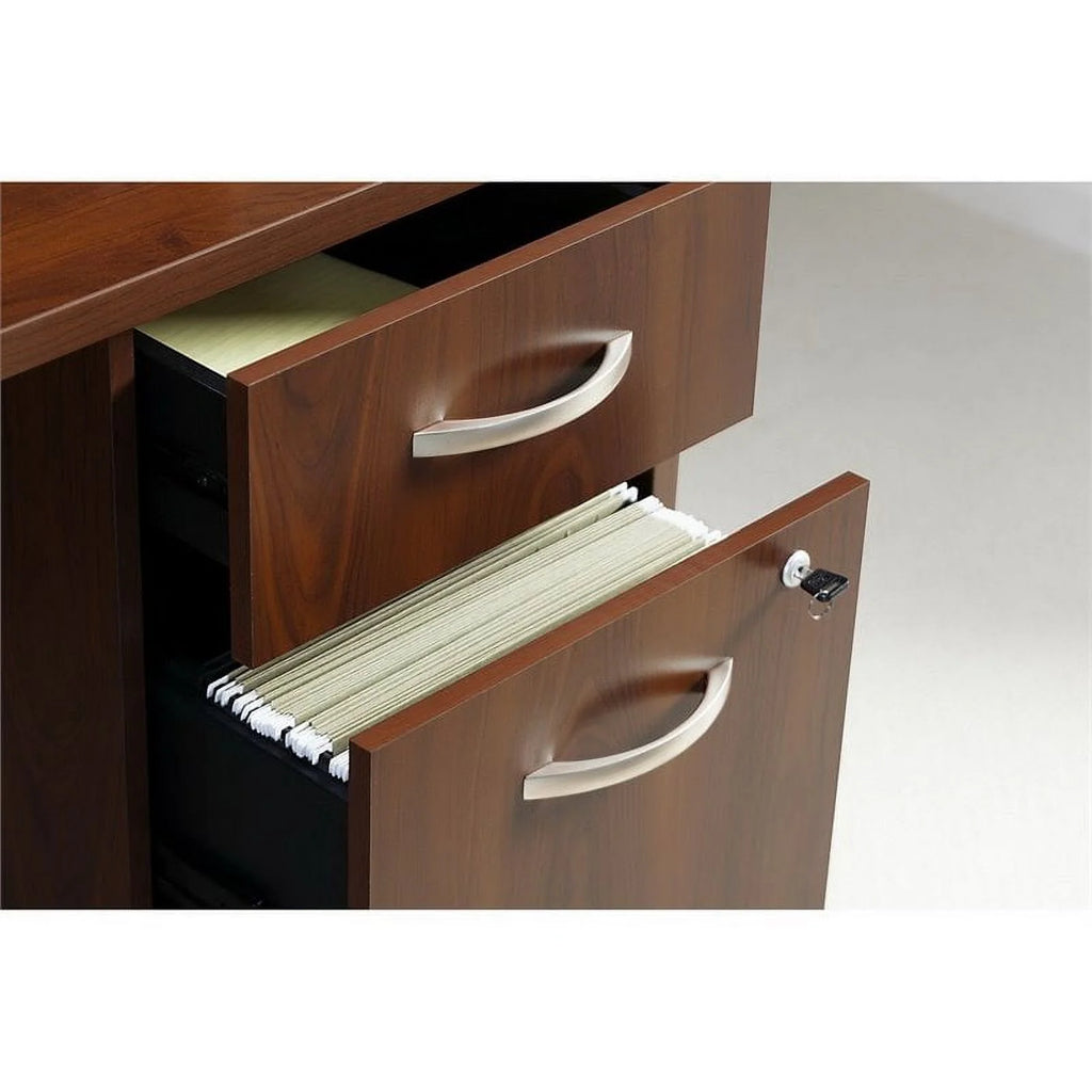 72" U-Shaped Desk with Pedestal I9274