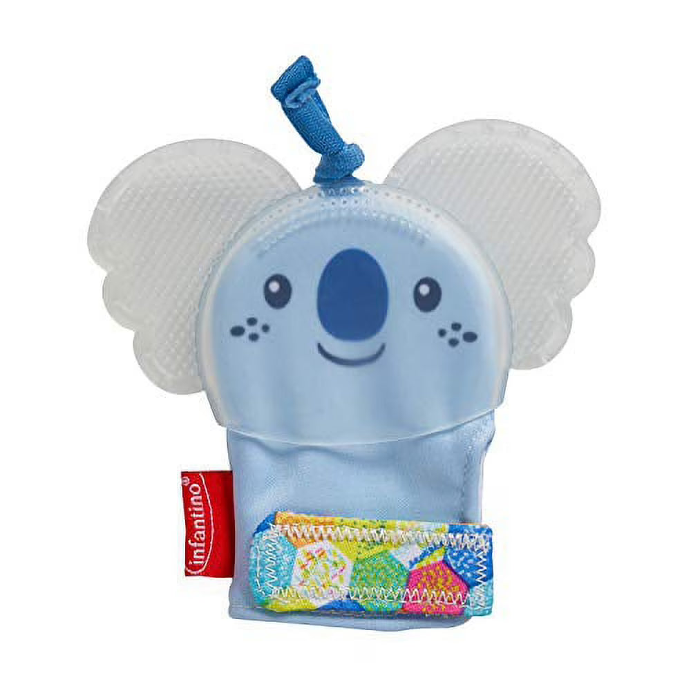 Teething Mitten with Textured Silicone Teether S106