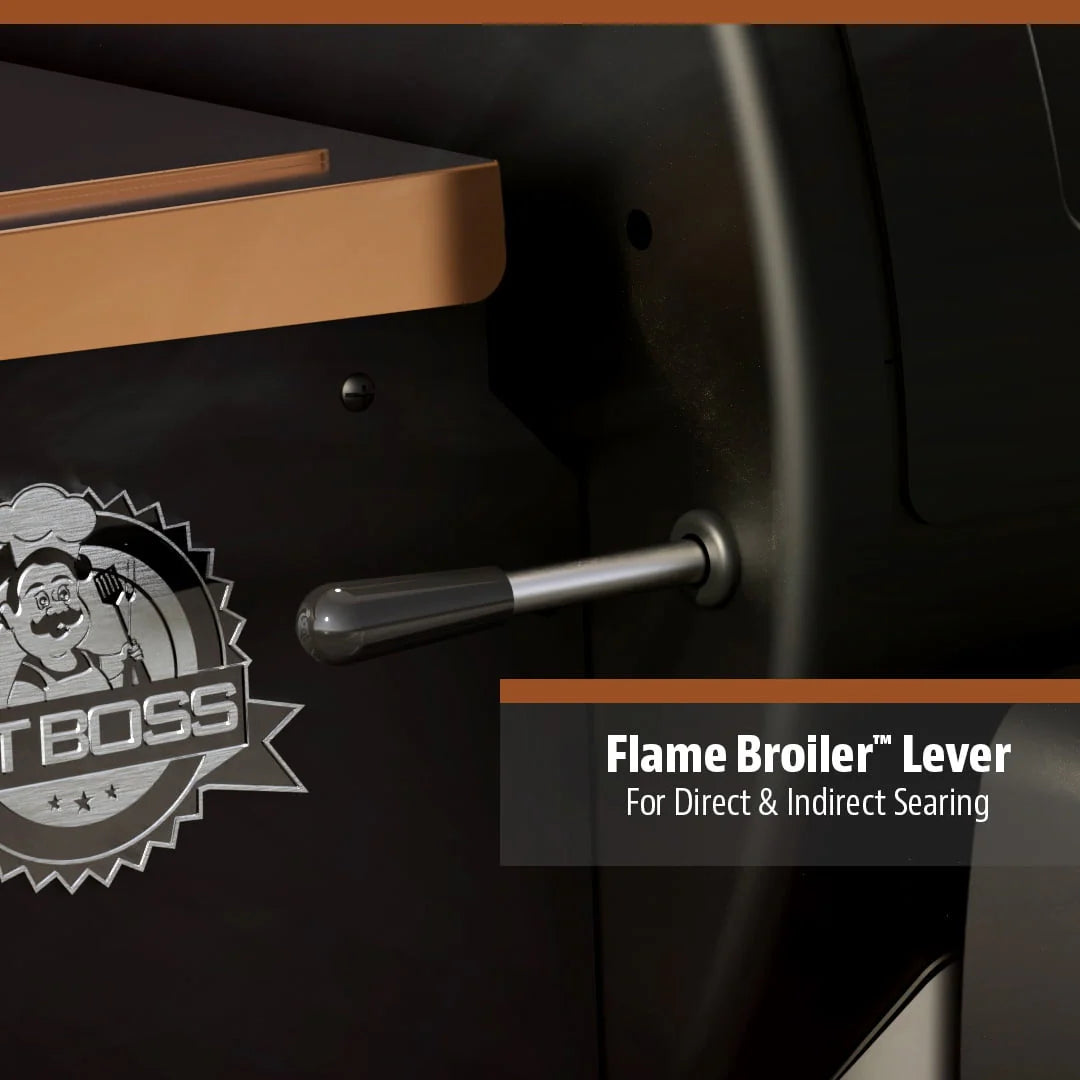 Wood Pellet Grill/Gas Griddle Combo H75125