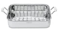 Stainless Steel 16" Roasting Pan with Rack A963