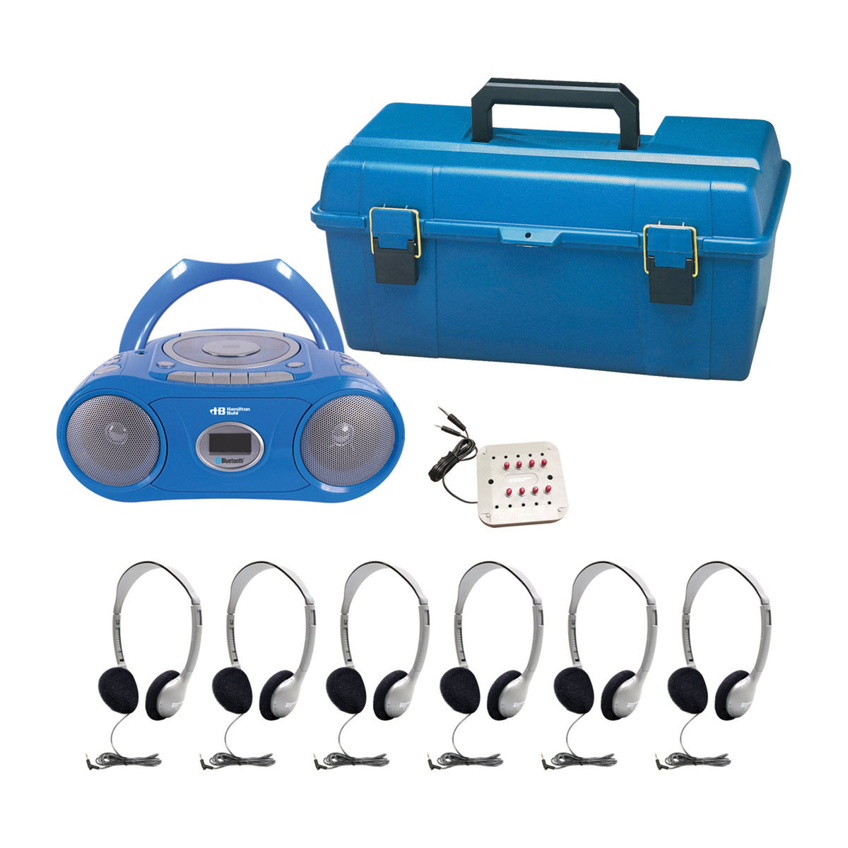 6 Person CD & Cassette Listening Center S912501