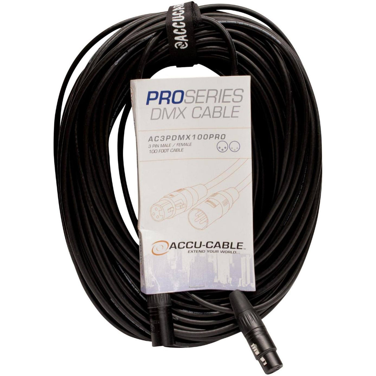 100 Foot 3 Pin DMX Cable F267