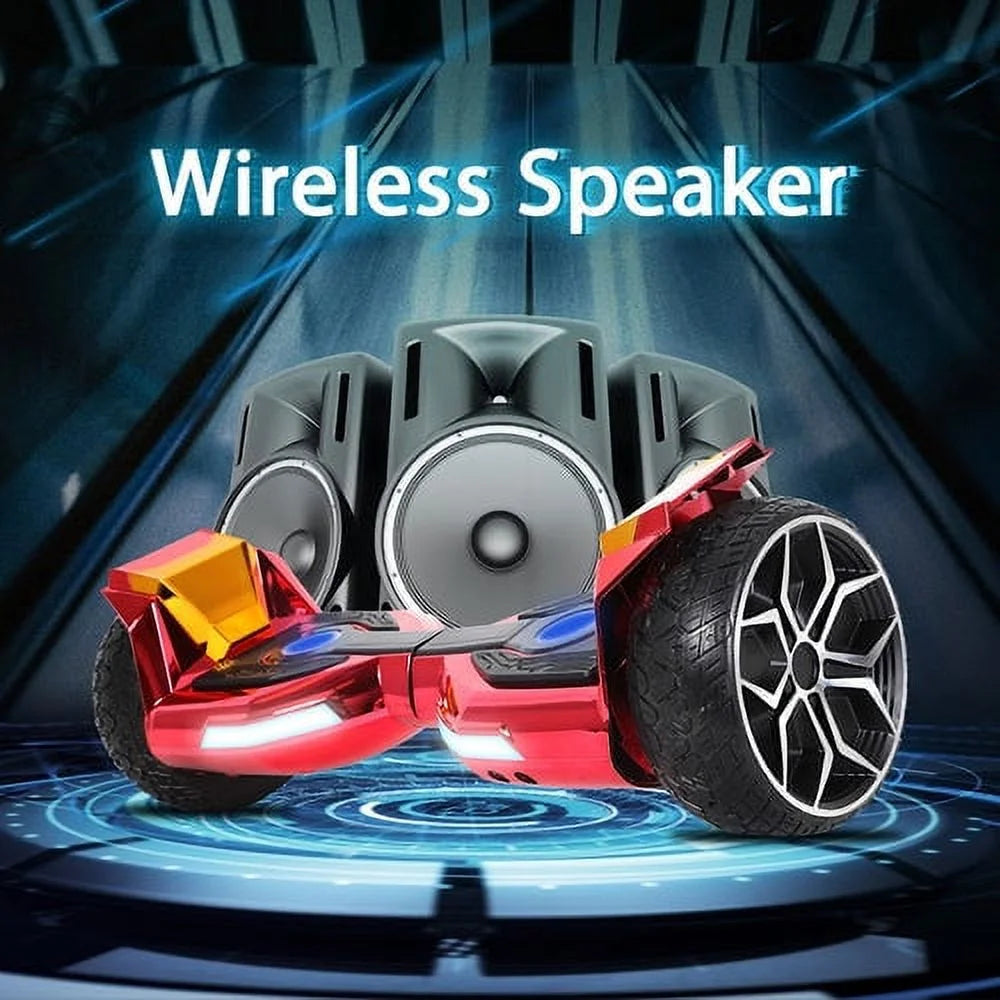 8.5" Bluetooth Hoverboard with Metal Wheels and LED Lights X194984