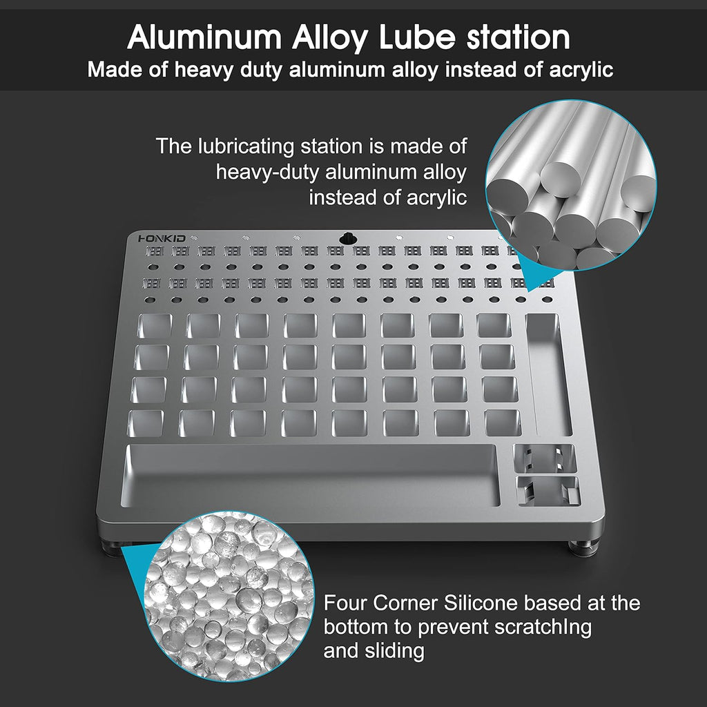 Aluminum Switch Lube Station and Switch Tester with 2 in 1 Switch Opener R899148