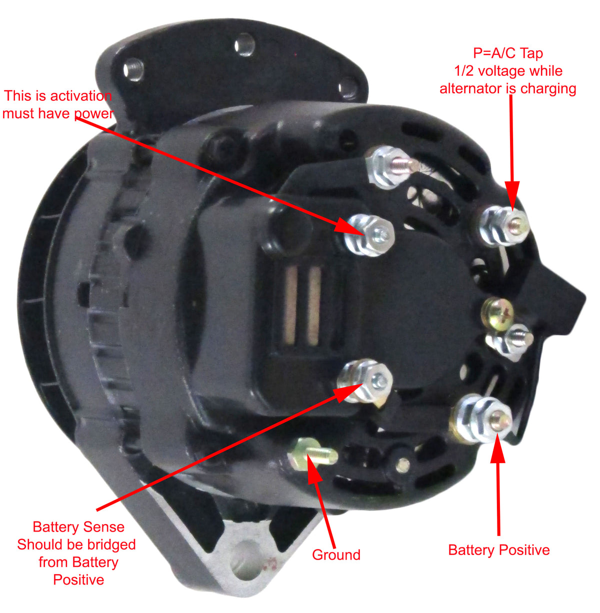 Alternator for Various Inboard Engine B736