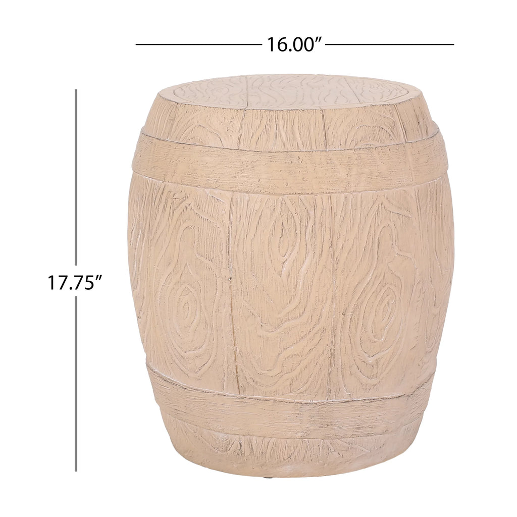 Lightweight Concrete Outdoor Side Table U966803