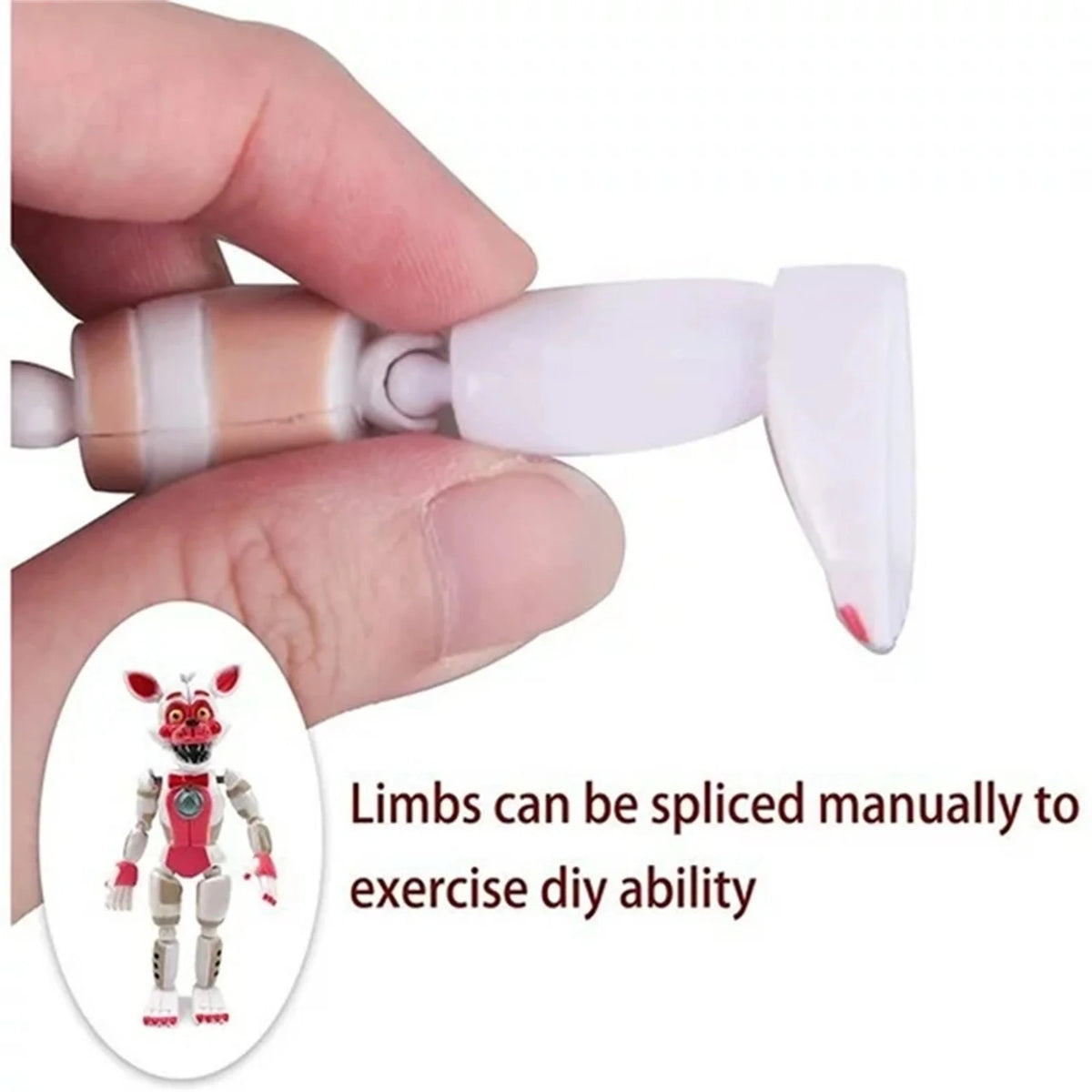 5Pcs Movable Action Figures I374522