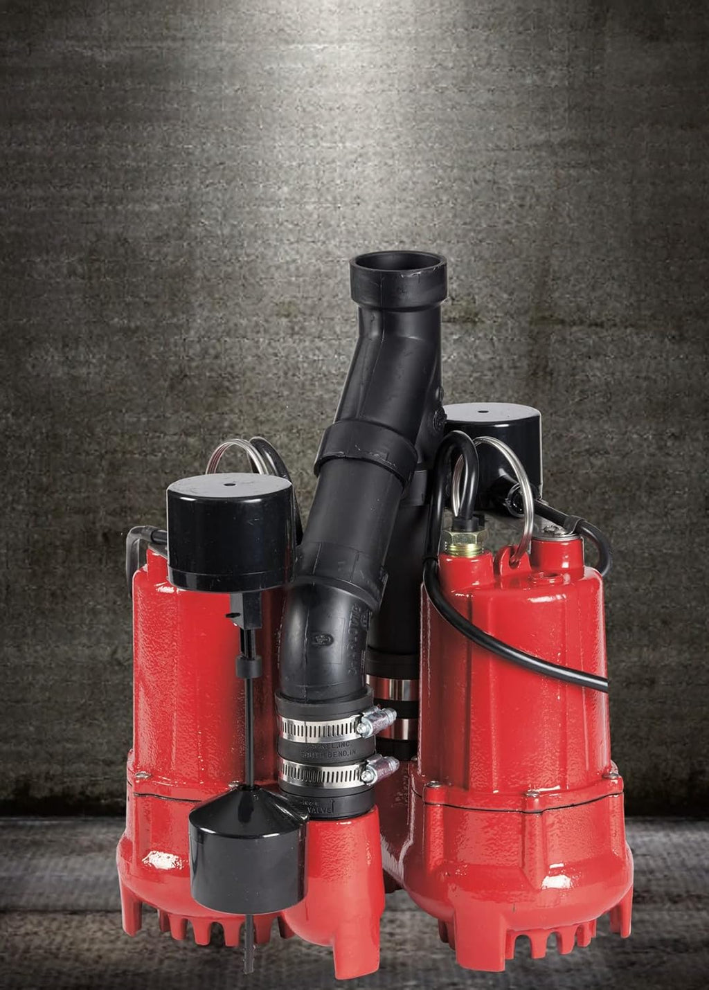 1/3 HP Dual Automatic Cast Iron Sump Pump System M303