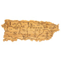 Puerto Rico Shaped Serving and Cutting Board I667311