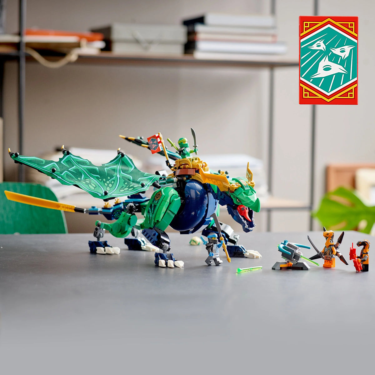 Ninjago Dragon Toy Set with Snake Figures & Minifigure S6755