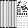 6PCS 12-inch Ultra Slim Warm White 3000K Led Cabinet Light Strips J1766