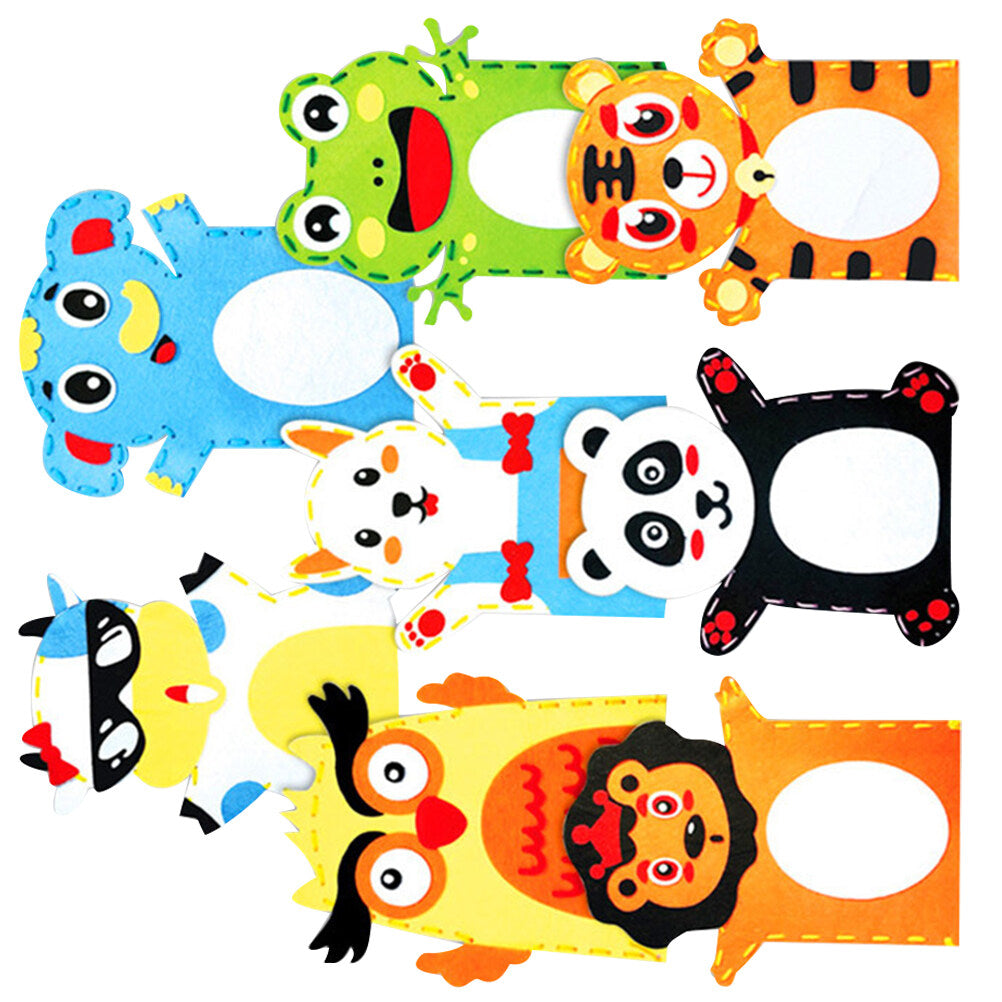 8PCS DIY Doll Making Kit Fabric Weaving Educational Toys K517806