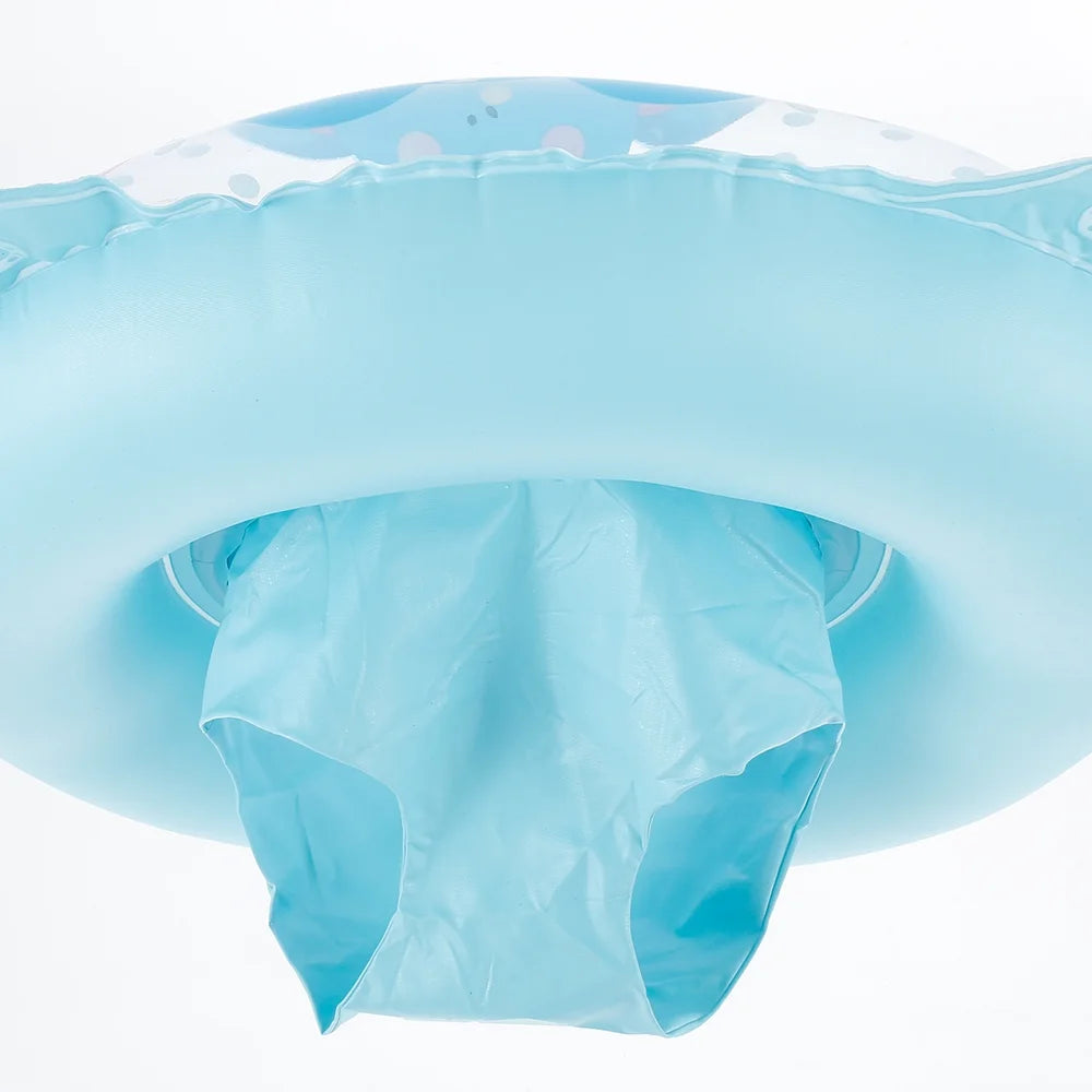 Blue Inflatable PVC Baby Swimming Pool Ring A5124
